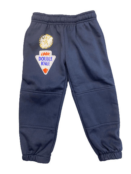 Navy Fleece Track Pants